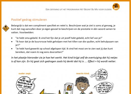 Positief gedrag stimuleren