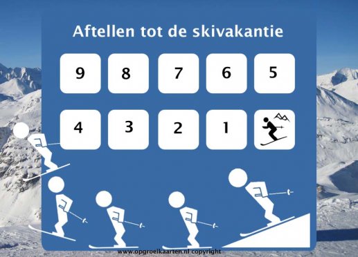 aftelkalender wintersport