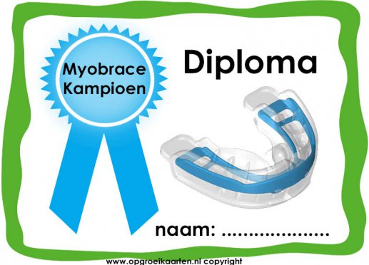 Diploma myobrace